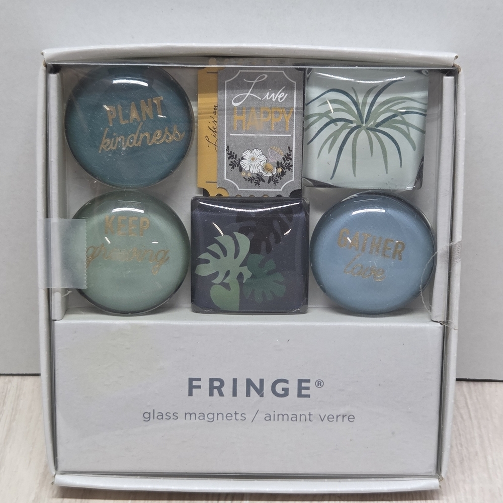 Fringe Studio House Plant Glass Magnets